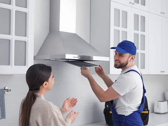 Installation de ventilateurs